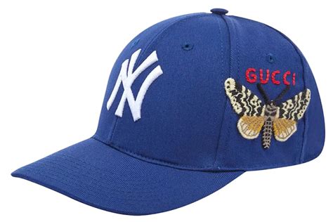 gucci yankees butterfly cap.